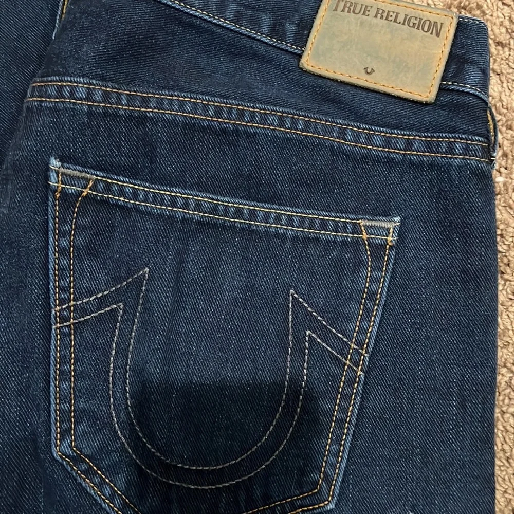true religion geno relaxed slim dark wash‎ jeans